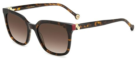 CAROLINA HERRERA Brille HER 0236/S Größe 53-20 mm Havana Rot