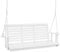 VEVOR Wooden Porch Swing 5.5 ft, Patio bench swing for Courtyard & Garden, Upgraded 880 lbs Strong Load Capacity, Heavy Duty Swing Chair Bench with Hanging Chains for Outdoors, White