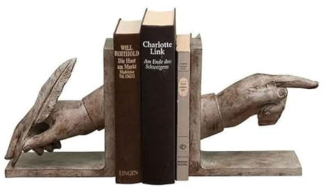 CHEHOMA Serre-Livres poète 10x35x19cm