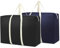 Paquete de 2 bolsas de almacenamiento extra grandes con cremalleras, bolsas impermeables para mudanzas con asas, bolsas grandes para viajes móviles, camping, jardín, almacenamiento de ropa