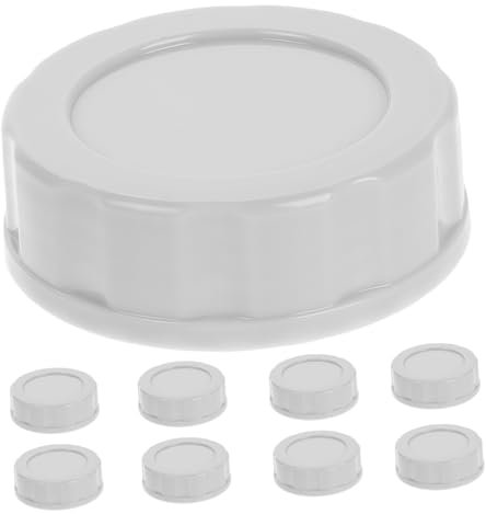 ifundom 10stücke Babyflaschen Ersatzdeckel Öffnung -freie Silikonverschlüsse Für Sichere Aufbewahrung Und Einfachen Gebrauch Für Und Alltag