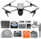 DJI Air 3S Fly More Combo (RC 2 Fernsteuerung mit Bildschirm) mit Vielseitiges Zubehör, Drohne mit 1 CMOS Weitwinkel & mittlerer Telekamera, 4K/60fps, omnidirektionale Erkennung & 3 Akkus