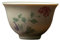 Chinesische minimalistische Teetasse aus Holz, 50 ml, lila Chrysantheme