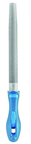 Pferd 11235208 Cut 3 Type Half-Round File, Silver/Blue, 200 mm