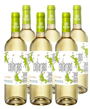 CUATRO RAYAS Cantarranas Verdejo - Vino Blanco DO Rueda (6 Botellas x 750ml)
