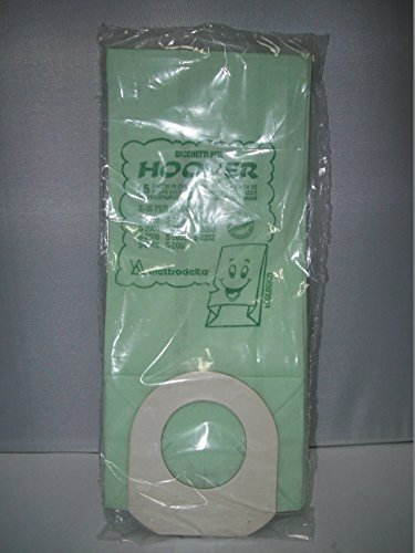 E16 - CONFEZIONE DA 5 SACCHI FILTRO PER HOOVER S2002-S2004-S2006-S2008-S2228-S2232-S2086-S2080-S2090-S2036