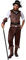 dressforfun 900491 - Herrenkostüm Steampunk Abenteuerer, Outfit in einer recht abenteuerlichen Kombination (S | Nr. 302335)