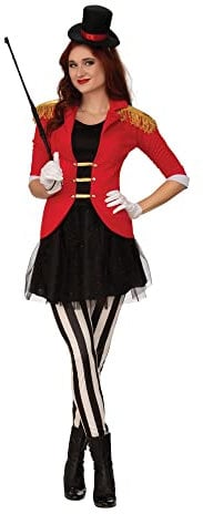 Bristol Novelty Official Forum AF113M Standard Adult Ladies Ladies Ringmaster Costume