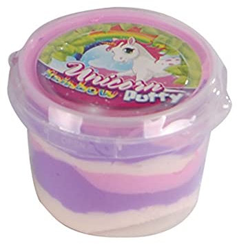 Unicorn Bounce Clay Mädchen 110 Gramm violett/rosa