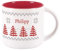 Herz & Heim® Weihnachtstasse personalisiert mit Namen - verschiedene Motive - Geschenkidee Weihnachten und Nikolaus Norwegerpulli Weihnachtsmuster