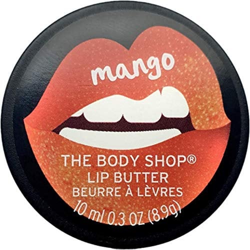 The Body Shop Lip Balm – Mango Lip Butter- Shea Butter - 10ml – Fruity Scent