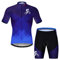 Radtrikot Set Männer Atmungsaktiv Fahrradanzug Mountainbike Kleidung MTB Jersey Schnell Trocken, 31, XL