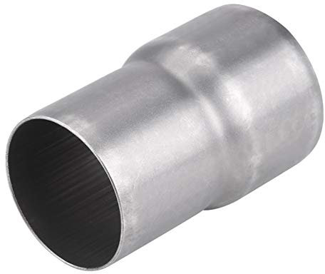 Qiilu réducteur Tuyau échappement 50 60 51mm à 60mm Adaptateur d'échappement de Moto Universel en Acier Inoxydable Adaptateur de Tuyau d'échappement de Moto réducteur connecteur de Silencieux