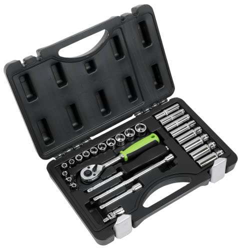 Sealey 1/4 Sq Drive Socket Set - Metric 26pc S01234