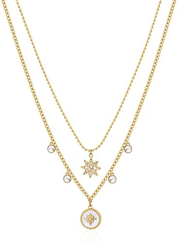 Brosway Collana Donna In Acciaio Con Simbolo Stella, Collana Donna Collezione Chakra - BHKN079