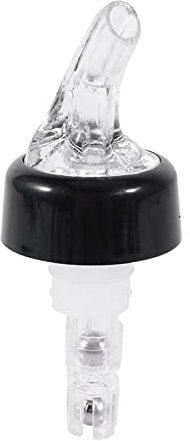 LIZEALUCKY 30ml Shot Measure Liquor Bottle Pourer Measuring Drink Wine Dispenser Cocktail and Whisky, Brandy, Rum, Tequila, Vodka and Gin, Bar(white)