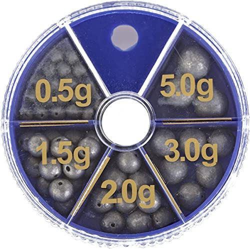 Corofish Lochblei Sortiment 120g Klemmblei Angelblei Lochbleie Posenbleie