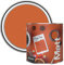 Rust-Oleum Peinture Mate Murs et Plafonds Orange - Thé Chaï 2,5L