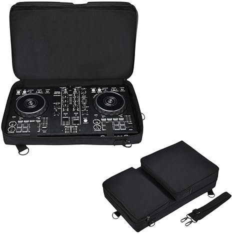 XBERSTAR Carrying Case for Pioneer DDJ400 FLX4 SB3 Rolands DJ-202 Controller Bag (BLACK)