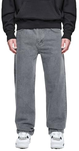 Pegador Herren Jeans Baltra Baggy Washed Grey (DE/NL/SE/PL, Numerisch, 33, Regular, Regular)