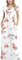 Anelune Dresses for Women's Short Sleeve Loose Plain Maxi Dresses Casual Long Dresses with Pockets(Floral White-L)