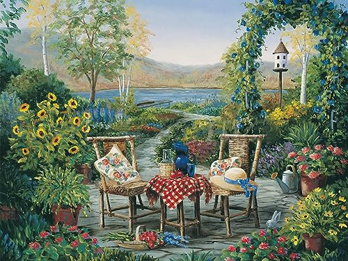 Eletiffi Diamond Painting Erwachsene Diamant Bilder Daiming Diy Set Dimondpaintin 5D Landschaft Diamontpating Diamanten Crystal Art Natur Daiment Diamont Geschenke Für Frauen Wanddeko Wohnzimmer