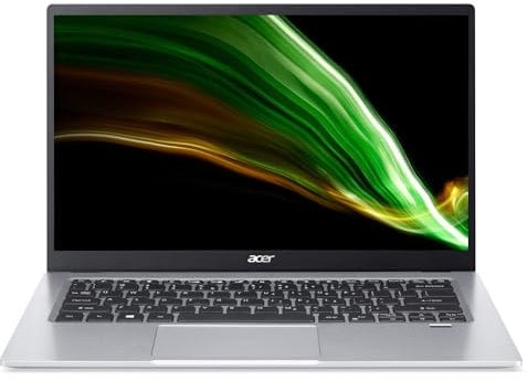 acer Aspire 1 A114-33-P03914 inch Laptop (Intel N6000, 4GB RAM, 128GB eMMC, Windows 11 Home) - Silver