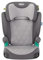 Graco Affix™ i-Size R129, Kindersitz ca. 3,5 bis 12 Jahre (100 bis 150 cm), höhenverstellbare Kopfstütze, waschbare Sitzbezüge, Installation mit Fahrzeuggurt, ISOFIX, Kindersitz grau, Iron