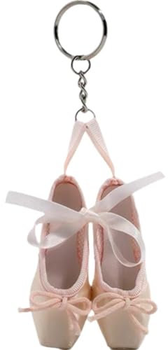 Zghhc Ballettschuhe Schlüsselanhänger Mini Satin Spitzenschuhe Schlüsselanhänger Auto Schlüsselanhänger Anhänger Dekoration Hängende Verzierung Für Handtasche Tasche