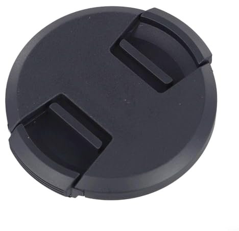 Bouchon d'objectif de qualité supérieure - Protection contre la poussière et les rayures - Différentes tailles pour objectifs d'appareil photo (52 mm)