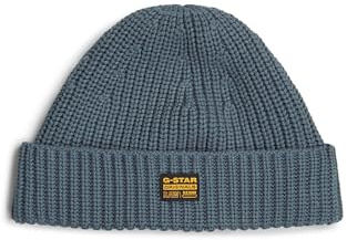 G-STAR Herren Originals Fisherman Beanie, Grau (axis D24321-D167-5781), PC