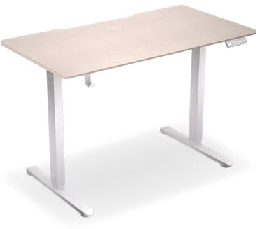 ENDORFY Atlas L Electric Light Wood, elektrischer Schreibtisch, Spieltisch, Höhenverstellung 72–120 cm, Touch-Bedienfeld, Tragkraft bis zu 80 kg, Tischplatte 150×76 cm (Light Wood, S)