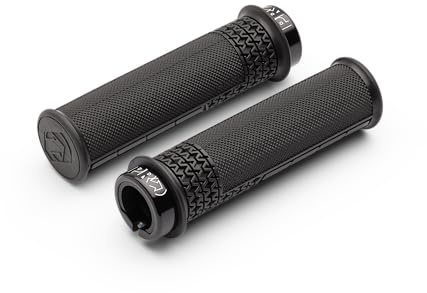 PRO Grips MoonDust Team Black 34 mm/138 mm/Lock on, für Anwender, perfekt für den täglichen Einsatz, mit Ref. PRGP0106