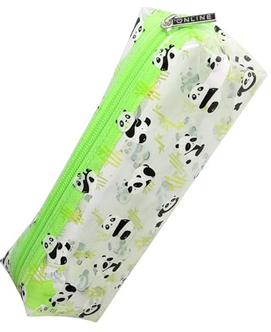 Online Federmäppchen I Stylische Federtasche für die Schule I Pencil Case mit praktischem Reißverschluss zur Aufbewahrung von Stiften & mehr