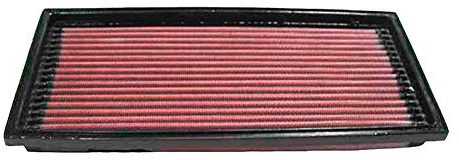 K&N 33-2127 Motorluftfilter: Hochleistung, Prämie, Abwaschbar, Ersatzfilter,Erhöhte Leistung, 1995-2010 (Parati, E350 Club Wagon, Super Duty, E350, E450, Stripped Chassis, E550, Econoline) | kompatibel mit Ford Van V8-7.3L Diesel 1995-1999 (33-2127)