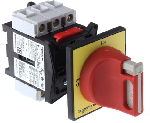Schneider Electric VCD0 Switch Disconnector 3P 25A, Vario Main/Emg Switch 25A