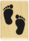 Artemio Puffer Holz - Füße, Beige