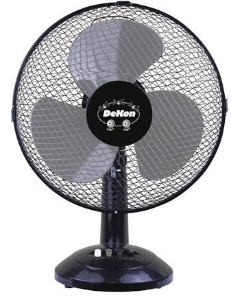 Deko B 306 Tischventilator 40W 29cm 3stufen sw