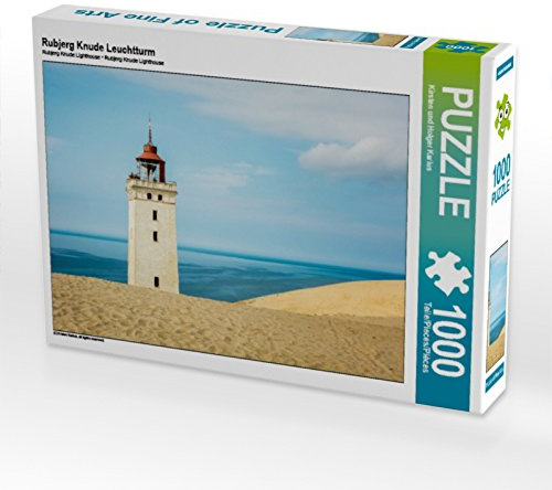 CALVENDO Puzzle Rubjerg Knude Leuchtturm | 1000 Teile Lege-Größe 64 x 48 cm Foto-Puzzle für glückliche Stunden