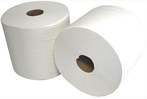 2 bobines ouate essuyage industriel 2x18g/m² - 2 plis - 1000 formats 24x30cm - G905LSM- Certifié France Medical Industrie