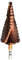 Mengshen Large HSS M35 passo trapano conico 6-35 mm, cobalto esagonale asta elicoidale grande pagoda alesatore perforazione fresatura taglio ingrandire acciaio inossidabile ammollo piastra di acciaio