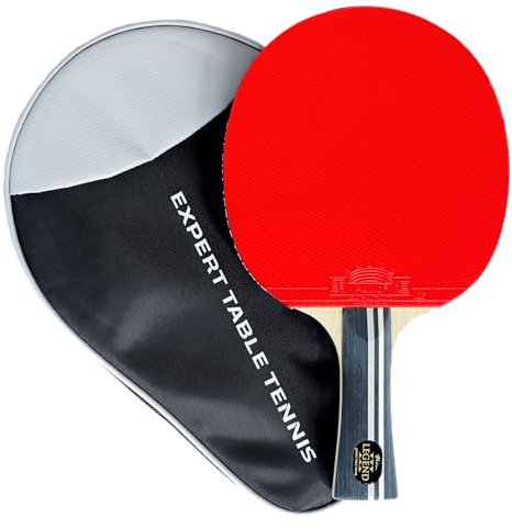 Palio Legend 3.0 Tischtennisschläger & Koffer | ITTF-zugelassener Advanced Ping Pong Schläger | Maximale Power, Geschwindigkeit & Spin (EIN Schläger)