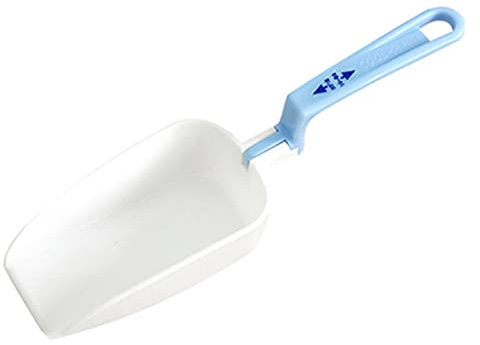 Ice Flour Utility Scoop, Eco-Friendly Plastic Ice Spoon Mini Ice Shovel for Bar Buffet Party Wedding Kitchen Tools Kitchen Supplies White