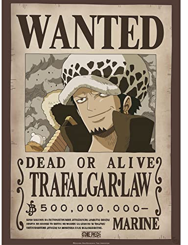 ABYstyle GBEye One Piece Wanted Law Poster 38x52cm