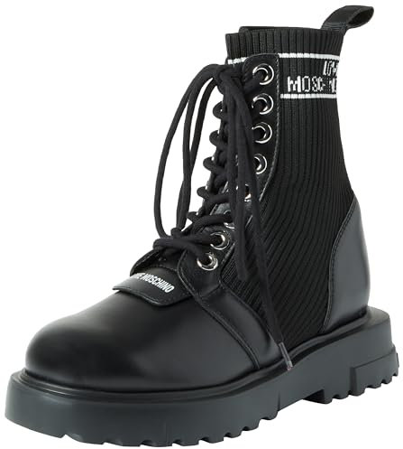 Love Moschino STIVALI Donna, Nero, 39 EU