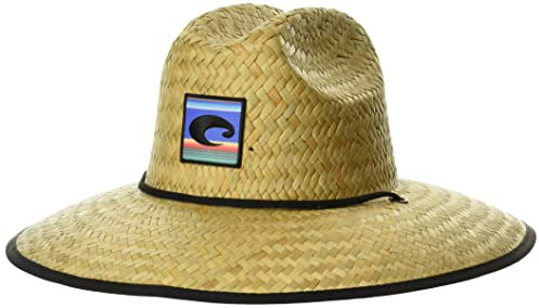 Costa Del Mar Men's Lifeguard Straw Hat Fiesta Print, Assorted, One Size