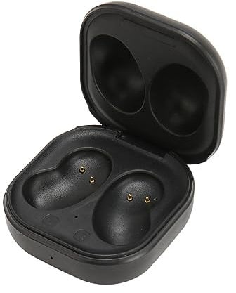 Wireless Charging Case for Samsung Galaxy Buds Live SM R180, Replacement Charger Case for Galaxy Buds Live SM R180 with Bluetooth Pairing, Earbuds Charging Case Only (Black)
