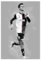 OakiTa Fußball-Poster Paulo Dybala Poster Leinwand Poster Wandkunst Dekor Druck Bild Gemälde für Wohnzimmer Schlafzimmer Dekoration ungerahmt 40 x 60 cm