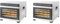 SousVideTools/Hendi| 6 Tray Stainless Steel Dehydrator | Food Dryer | Touch Panel, Timer & Thermostat Control | Drying Fruit, Meat and Vegetables (Pack of 2)