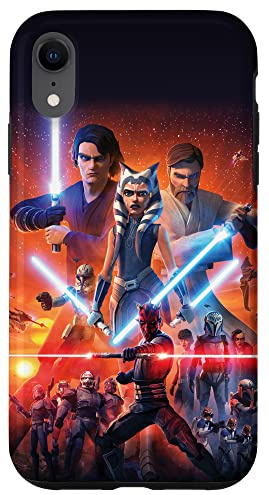 Star Wars The Clone Wars The Final Season Poster Case for iPhone XR
